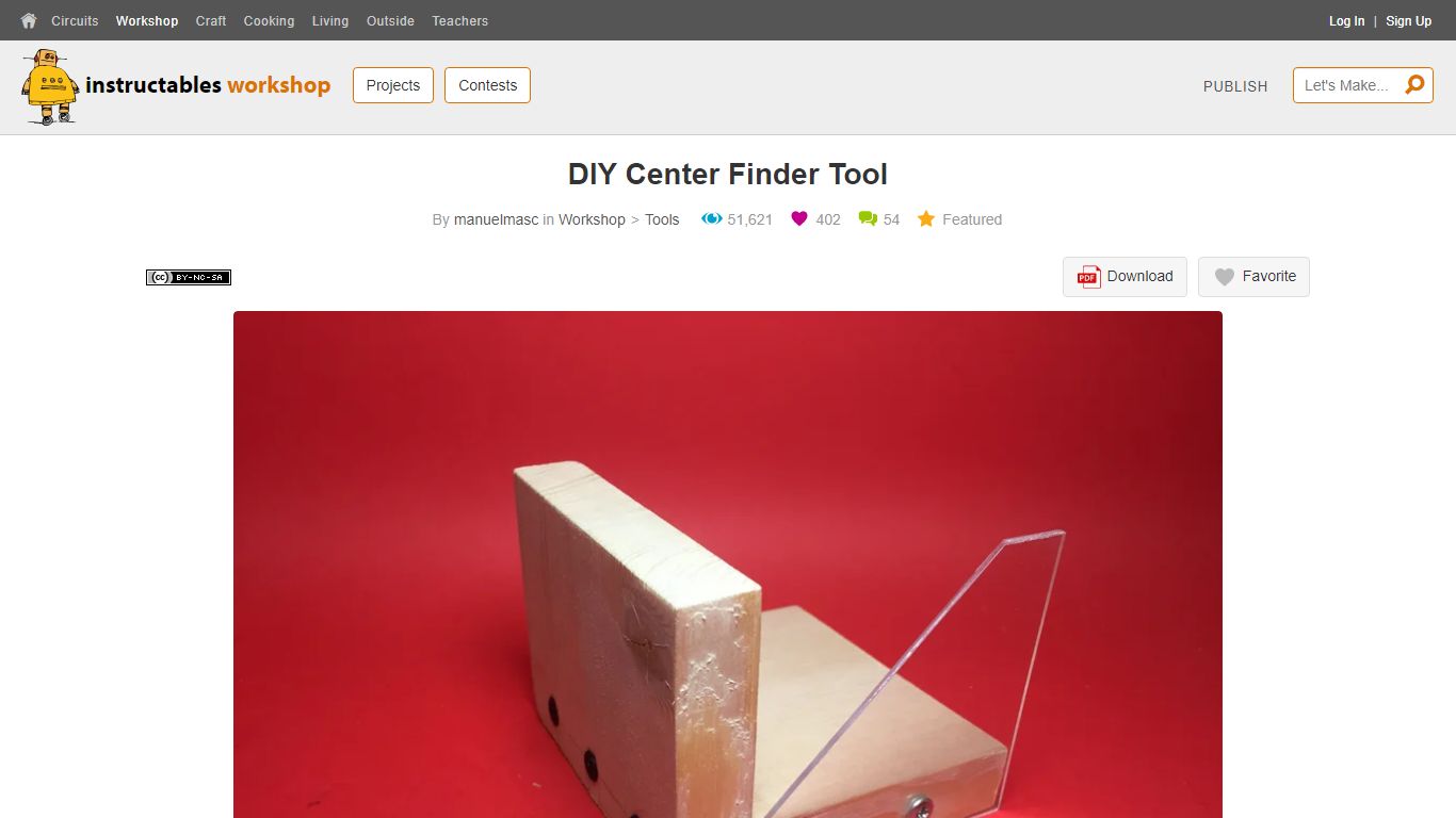 DIY Center Finder Tool : 6 Steps (with Pictures) - Instructables