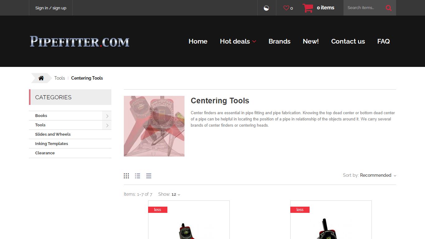 Pipefitter.com > Tools > Centering Tools